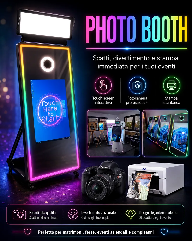Photo booth per eventi