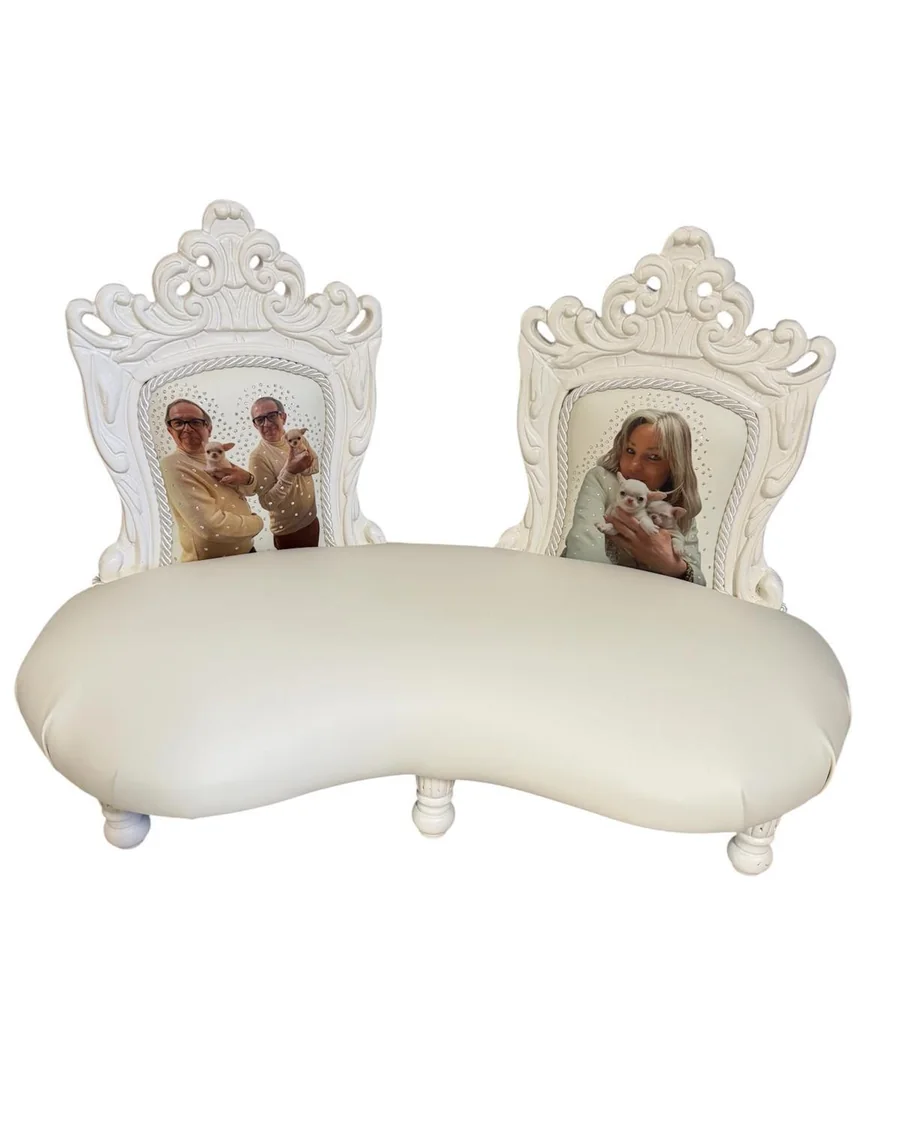Trono personalizzato artigianale